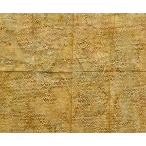Yellow Sesame Seeds Batik Fabric 1.2 yds x 0.5 yds Quilts Sewing Crafts